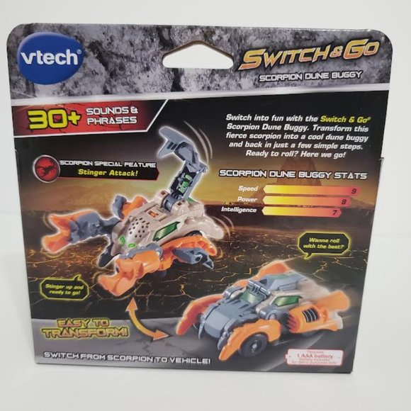 VTech® Switch & Go® Scorpion Dune Buggy Transforming Vehicle - Picture 5 of 7
